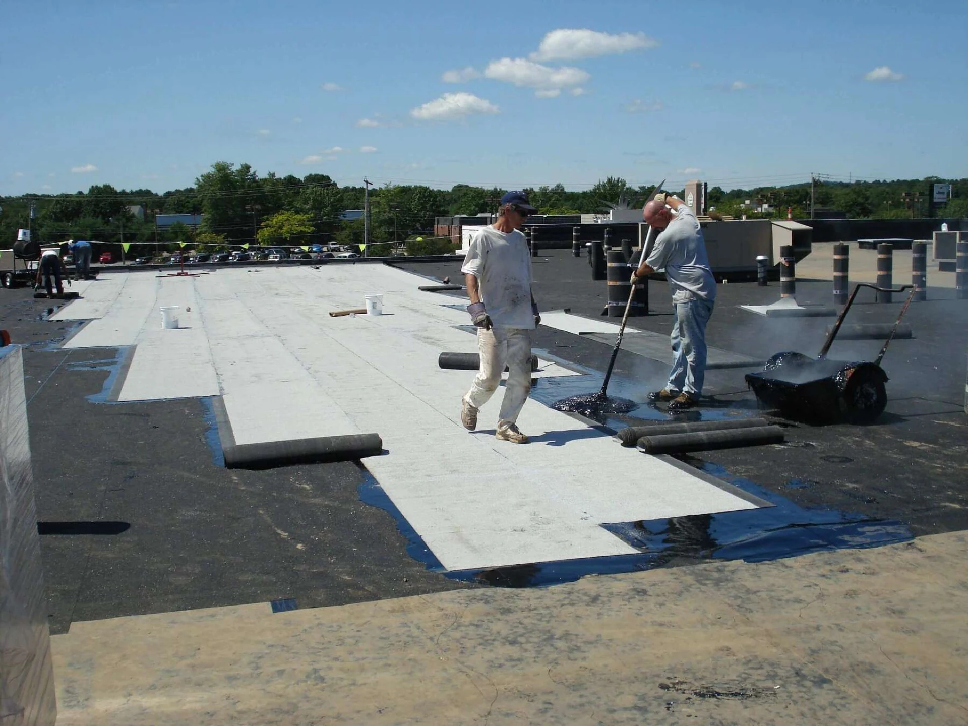 Built-Up Roofing in Lake Charles, LA Built-Up Roofing in Lake Charles, LA